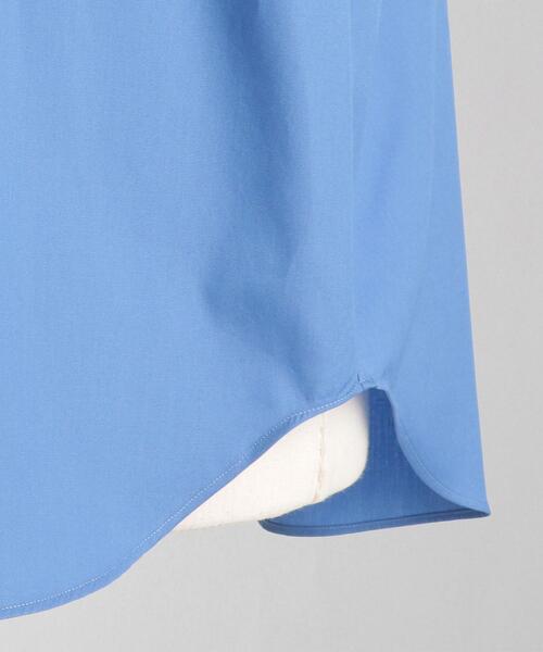 LOEFF(ロエフ)の「<LOEFF(ロエフ)> コットンブロード レギュラーシャツ ルーズフィット(シャツ/ブラウス・レディース・ホワイト/コバルトブルー・1/0)」の7枚目の写真