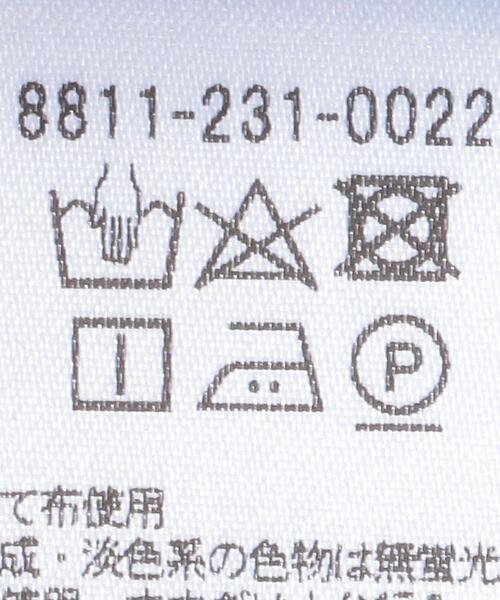 LOEFF(ロエフ)の「<LOEFF(ロエフ)> コットンブロード レギュラーシャツ ルーズフィット(シャツ/ブラウス・レディース・ホワイト/コバルトブルー・1/0)」の10枚目の写真