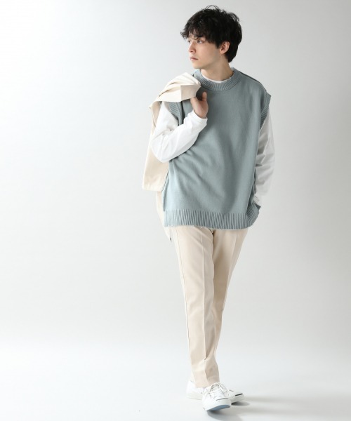 RAGEBLUE（レイジブルー）の「TRストレッチ/クリーンテーパードスラックス/926774（スラックス・メンズ・ホワイト/ブラック/グレー/グリーン・SMALL/MEDIUM/LARGE）」の8枚目の写真