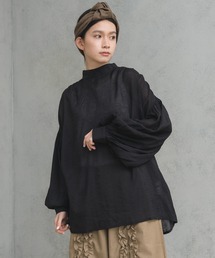 シアーシフォンボリュームブラウス
