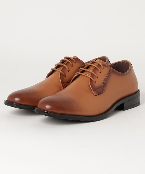 SARABANDE（サラバンド）の「SARABANDE / 本革 外羽根プレーントゥシューズ クッションインソール (6931)（ドレスシューズ・メンズ・ブラック/ブラウン/キャメル/ブラック系その他/ワインレッド・44/46/48/40/39/41/42/43/45/50/47）」の14枚目の写真