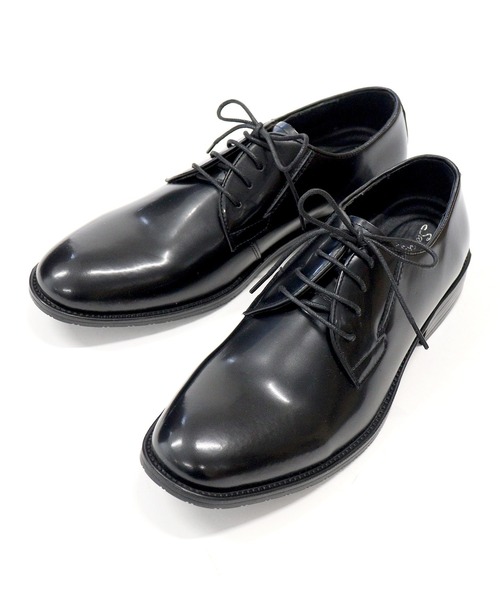 SARABANDE（サラバンド）の「SARABANDE / 本革 外羽根プレーントゥシューズ クッションインソール (6931)（ドレスシューズ・メンズ・ブラック/ブラウン/キャメル/ブラック系その他/ワインレッド・44/46/48/40/39/41/42/43/45/50/47）」の21枚目の写真