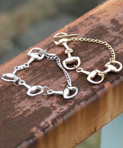 Adoon plain（アドーンプレーン）の「【Adoon plain】MIXチェーンブレスレット（ブレスレット・メンズ・シルバー/ゴールド・FREE）」の4枚目の写真