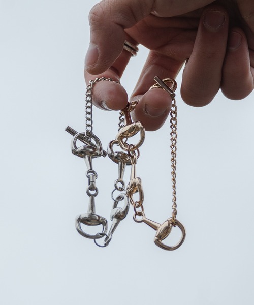 Adoon plain（アドーンプレーン）の「【Adoon plain】MIXチェーンブレスレット（ブレスレット・メンズ・シルバー/ゴールド・FREE）」の9枚目の写真