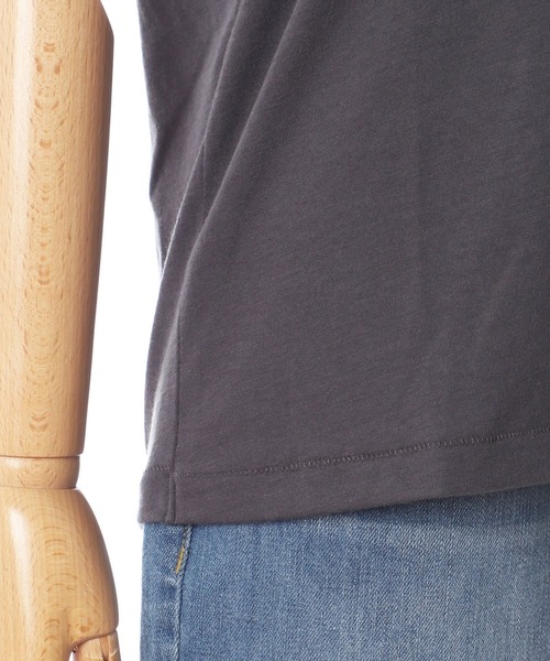 Maison de Beige（メゾンドベージュ）の「《Maison de Beige》フォトTシャツ《マシュふわ(R)》（Tシャツ/カットソー・レディース・チャコールグレー/ベージュ/オフホワイト/モスグリーン・9号）」の10枚目の写真