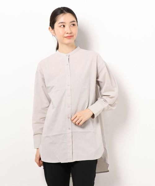 Lugnoncure（ルノンキュール）の「ニットベスト＋チュニックシャツセット（ニット/セーター・レディース・オフホワイト/ミント/ベージュ・ﾌﾘ-）」の7枚目の写真