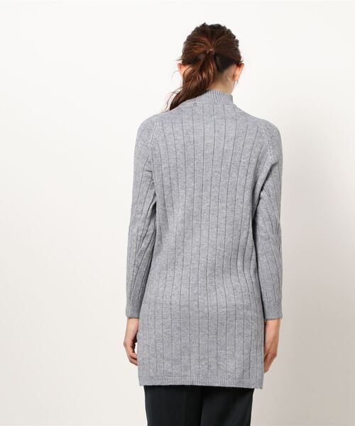 Lace Ladies（レースレディース）の「リブ ハイネック 長袖ニット（ニット/セーター・レディース・テラコッタ/ブラック/ホワイト/グレー/ピンク・FREE）」の7枚目の写真