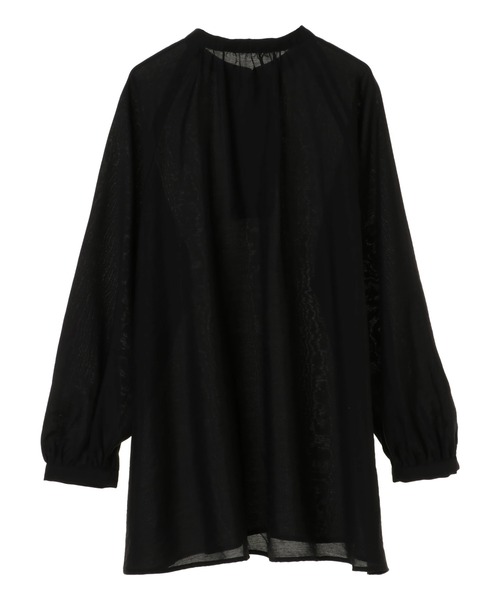 earth music&ecology（アースミュージックアンドエコロジー）の「【WEB限定】チャイナ釦Aラインチュニック ＊（シャツ/ブラウス・レディース・ブラック/オフホワイト/その他6・FREE）」の18枚目の写真