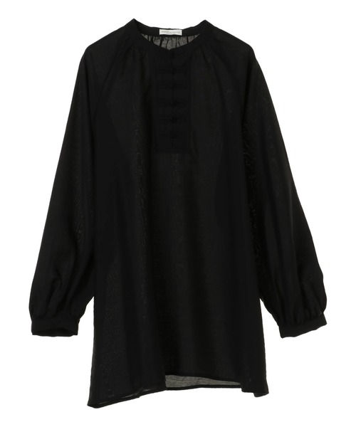 earth music&ecology（アースミュージックアンドエコロジー）の「【WEB限定】チャイナ釦Aラインチュニック ＊（シャツ/ブラウス・レディース・ブラック/オフホワイト/その他6・FREE）」の22枚目の写真