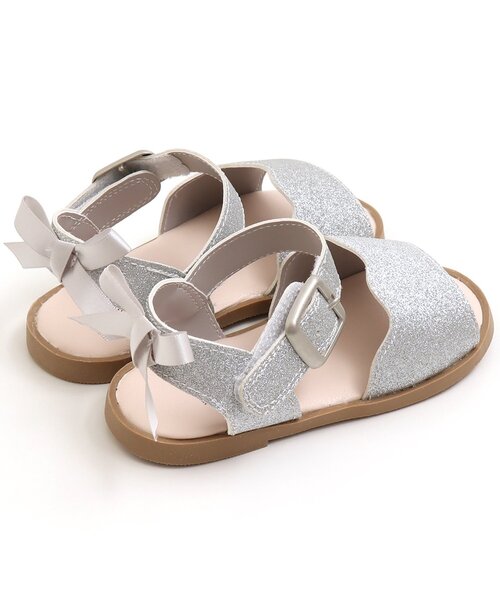 apres les cours（アプレレクール）の「/キラキラサンダル（サンダル・キッズ・ピンク/シルバー/ゴールド・17/18/14/16/15 /19）」の11枚目の写真