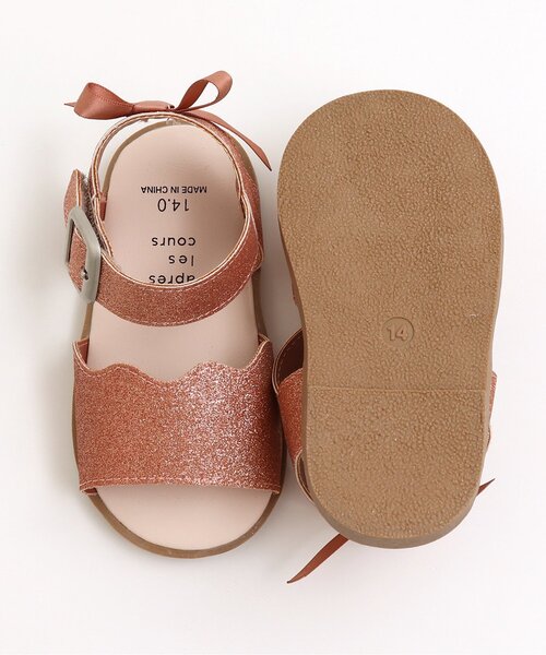 apres les cours（アプレレクール）の「/キラキラサンダル（サンダル・キッズ・ピンク/シルバー/ゴールド・17/18/14/16/15 /19）」の17枚目の写真