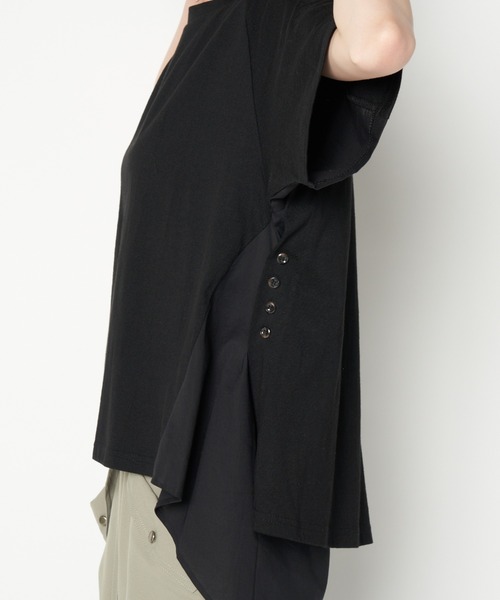 ライチ(ライチ)の「vingtrois/151-24332(Tシャツ/カットソー・レディース・オフホワイト/ブラック・FREE)」の9枚目の写真