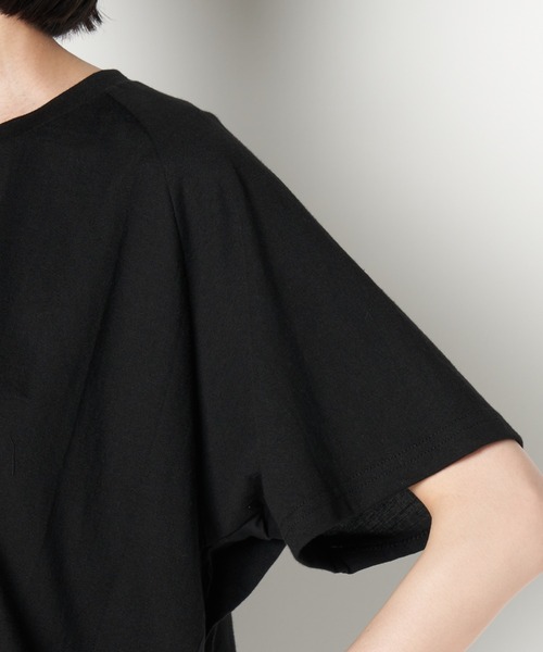 ライチ(ライチ)の「vingtrois/151-24332(Tシャツ/カットソー・レディース・オフホワイト/ブラック・FREE)」の8枚目の写真