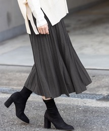 mili an deni（ミリアンデニ）の「リブニットスカート（スカート）」