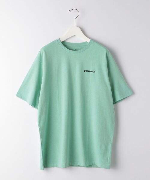 patagonia（パタゴニア）の「[ パタゴニア ] patagonia P-6ロゴ レスポンシビリティ― Tシャツ（Tシャツ/カットソー・メンズ・ホワイト/パープル/ブラック/ブラウン/ケリー/ピンク・MEDIUM/SMALL/LARGE/X-SMALL）」の4枚目の写真