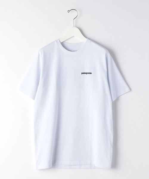 patagonia（パタゴニア）の「[ パタゴニア ] patagonia P-6ロゴ レスポンシビリティ― Tシャツ（Tシャツ/カットソー・メンズ・ホワイト/パープル/ブラック/ブラウン/ケリー/ピンク・MEDIUM/SMALL/LARGE/X-SMALL）」の2枚目の写真