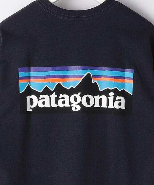 patagonia（パタゴニア）の「[ パタゴニア ] patagonia P-6ロゴ レスポンシビリティ― Tシャツ（Tシャツ/カットソー・メンズ・ホワイト/パープル/ブラック/ブラウン/ケリー/ピンク・MEDIUM/SMALL/LARGE/X-SMALL）」の10枚目の写真