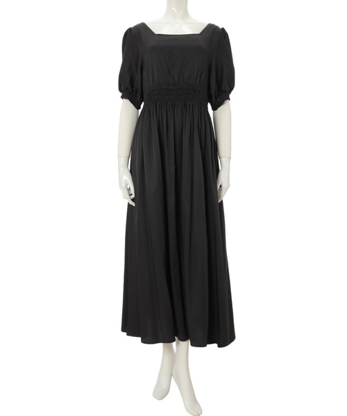 fifth（フィフス）の「バックリボンバイカラーワンピース