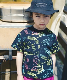 RADCHAP | レインボー落書きプリント半袖Tシャツ(Tシャツ/カットソー)