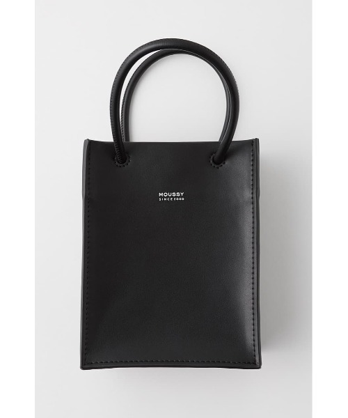 MOUSSY（マウジー）の「SOUVENIR TINY SHOULDER バッグ（ショルダーバッグ・レディース・ホワイト/ブラック・FREE）」の9枚目の写真