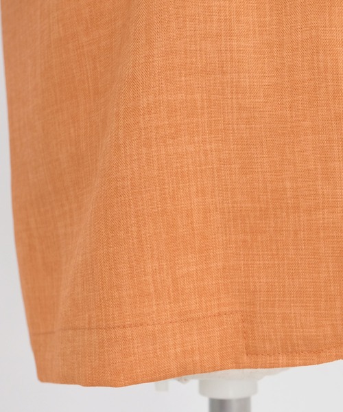 ＡＮＤＪ（アンドジェイ）の「リネンタッチ半袖テーラードジャケット（テーラードジャケット・レディース・オレンジ/ベージュ・M）」の20枚目の写真