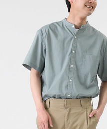 BACK NUMBER | 【BACK NUMBER】DRY半袖バンドカラーシャツ(シャツ/ブラウス)