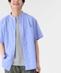 BACK NUMBER | 【BACK NUMBER】DRY半袖バンドカラーシャツ(シャツ/ブラウス)