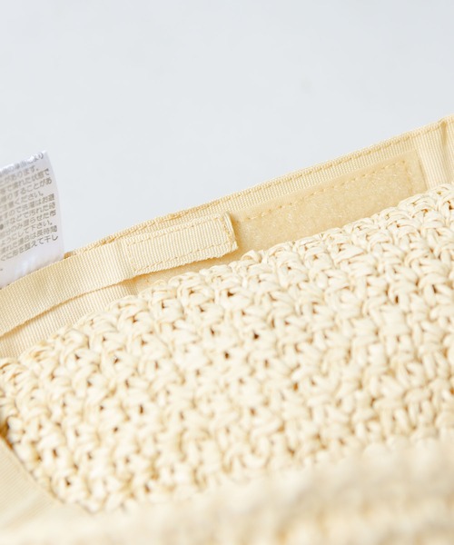 CALIFORNIA OUTFITTERS（カリフォルニア アウトフィッターズ）の「【キッズ商品】リボン紐ストローハット（ハット・キッズ・ベージュ/ライトベージュ・52-54cm）」の7枚目の写真