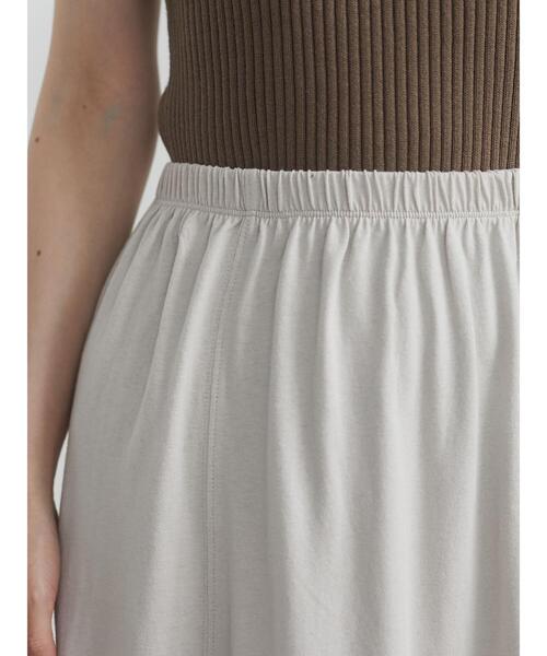 Green　Parks（グリーンパークス）の「マーメイドカットスカート＊（スカート・レディース・ライトベージュ/イエロー/ダークグレー・FREE）」の7枚目の写真