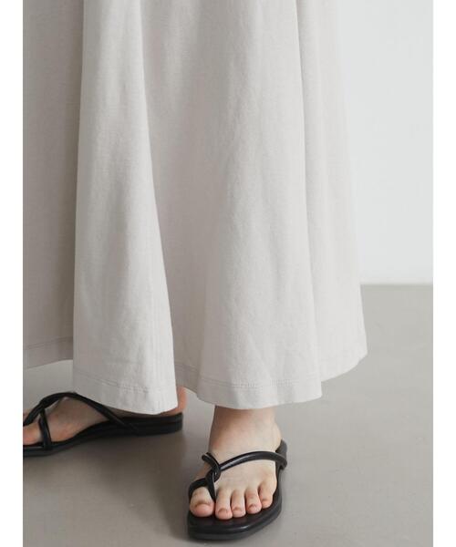 Green　Parks（グリーンパークス）の「マーメイドカットスカート＊（スカート・レディース・ライトベージュ/イエロー/ダークグレー・FREE）」の8枚目の写真