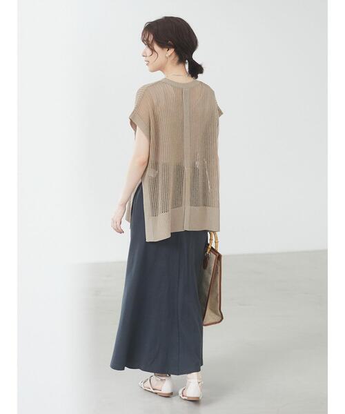 Green　Parks（グリーンパークス）の「マーメイドカットスカート＊（スカート・レディース・ライトベージュ/イエロー/ダークグレー・FREE）」の11枚目の写真