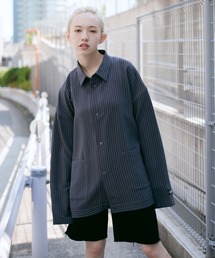 X-girl | STRIPED JACKET(ブルゾン)