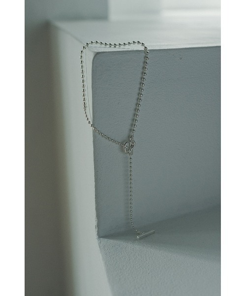 CLANE(クラネ) BALL CHAIN NECKLACE シルバー