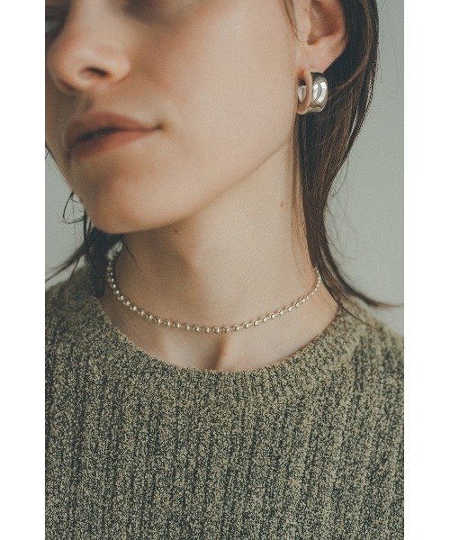CLANE（クラネ）の「BALL CHAIN NECKLACE（ネックレス・レディース・シルバー・FREE）」の9枚目の写真