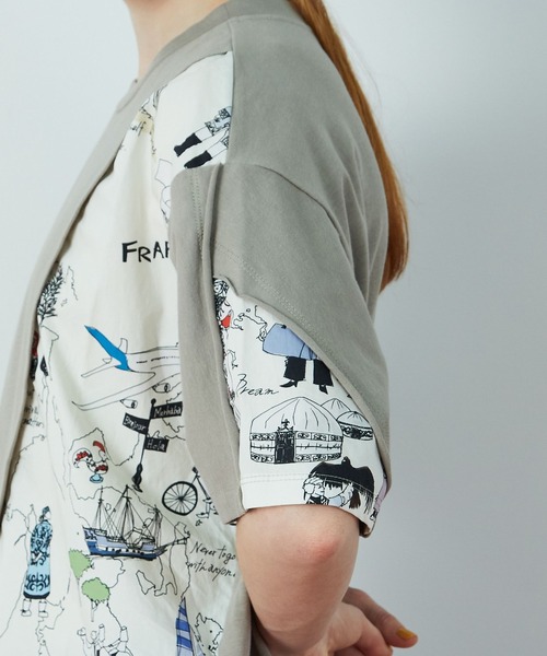 FRAPBOIS（フラボア）の「ヴォヤージュ Tシャツ（Tシャツ/カットソー 