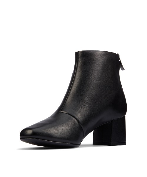 Clarks(クラークス)の「Sheer55 Zip / シーア55ジップ(ブラックレザー)(ブーツ・レディース・ブラック・UK3/UK3.5/UK4/UK4.5/UK5/UK5.5/UK6)」の7枚目の写真