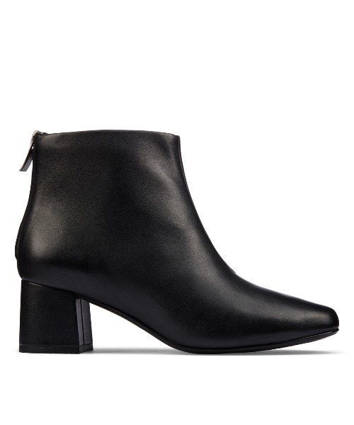 Clarks(クラークス)の「Sheer55 Zip / シーア55ジップ(ブラックレザー)(ブーツ・レディース・ブラック・UK3/UK3.5/UK4/UK4.5/UK5/UK5.5/UK6)」の12枚目の写真