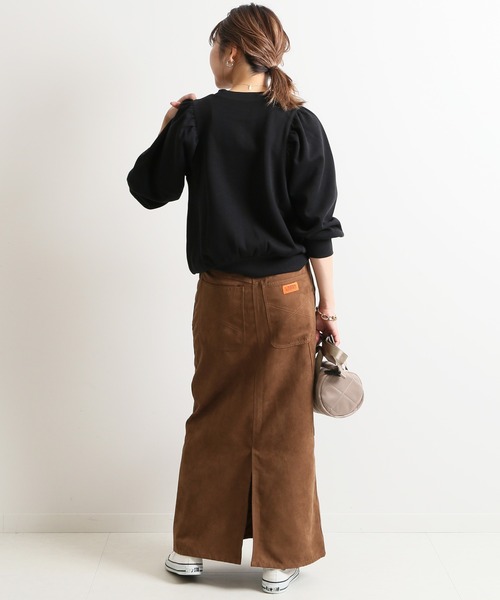 イエナ ボリュームスリーブプルオーバー ナチュラル 美品 ボリュームスリーブプルオーバー【手洗い可能】◇（Tシャツ/カットソー