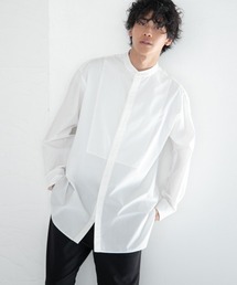 LOWRYS FARM | ドレスバンドロングシャツ　215798(シャツ/ブラウス)