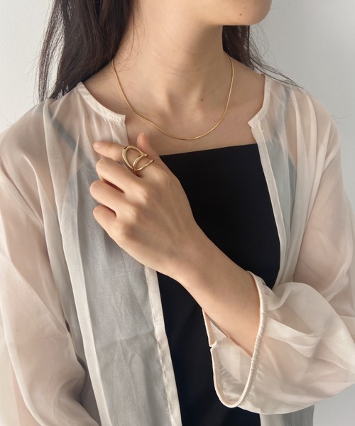 iso（イソ）の「ボリュームフィンガーリング（リング・レディース・その他1/その他2/その他3/その他4/シルバー/ゴールド・FREE）」の17枚目の写真