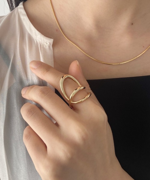 iso（イソ）の「ボリュームフィンガーリング（リング・レディース・その他1/その他2/その他3/その他4/シルバー/ゴールド・FREE）」の18枚目の写真