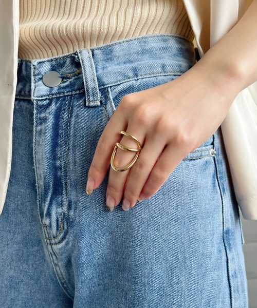 iso（イソ）の「ボリュームフィンガーリング（リング・レディース・その他1/その他2/その他3/その他4/シルバー/ゴールド・FREE）」の16枚目の写真