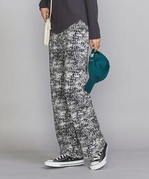 BEAUTY&YOUTH UNITED ARROWS | BY レーヨンコットンジャカードニットパンツ -ウォッシャブル-(その他パンツ)