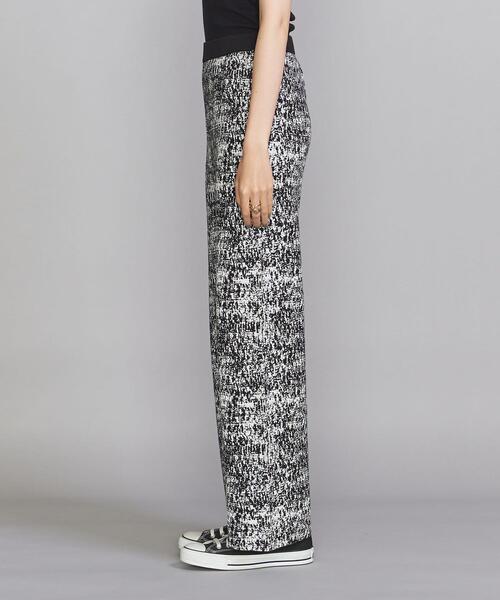 BEAUTY&YOUTH UNITED ARROWS(ビューティーアンドユースユナイテッドアローズ)の「BY レーヨンコットンジャカードニットパンツ -ウォッシャブル-(その他パンツ・レディース・オレンジ/ブラック・S/M)」の18枚目の写真