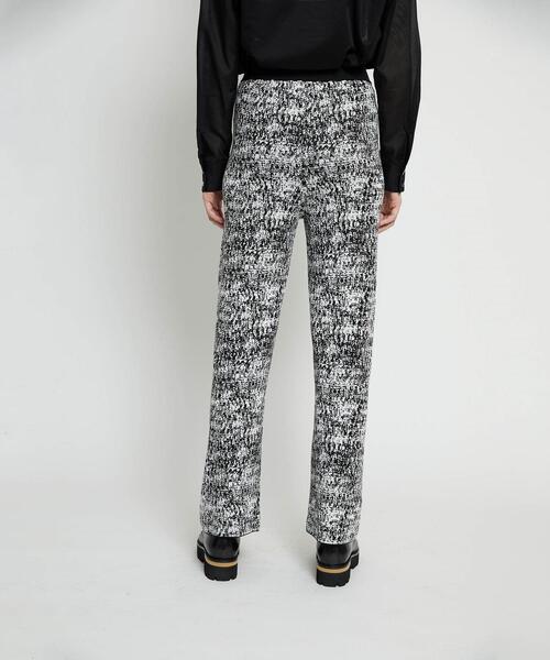 BEAUTY&YOUTH UNITED ARROWS(ビューティーアンドユースユナイテッドアローズ)の「BY レーヨンコットンジャカードニットパンツ -ウォッシャブル-(その他パンツ・レディース・オレンジ/ブラック・S/M)」の13枚目の写真