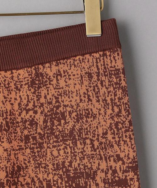 BEAUTY&YOUTH UNITED ARROWS(ビューティーアンドユースユナイテッドアローズ)の「BY レーヨンコットンジャカードニットパンツ -ウォッシャブル-(その他パンツ・レディース・オレンジ/ブラック・S/M)」の11枚目の写真