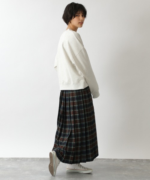 RAGEBLUE（レイジブルー）の「カレッジ裏毛スウェットクルー/959112（スウェット・レディース・オフホワイト/ワインレッド/スミクロ・FREE）」の20枚目の写真