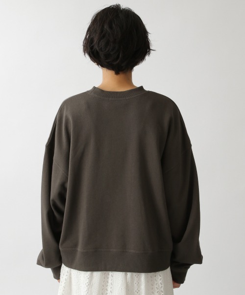 RAGEBLUE（レイジブルー）の「カレッジ裏毛スウェットクルー/959112（スウェット・レディース・オフホワイト/ワインレッド/スミクロ・FREE）」の10枚目の写真