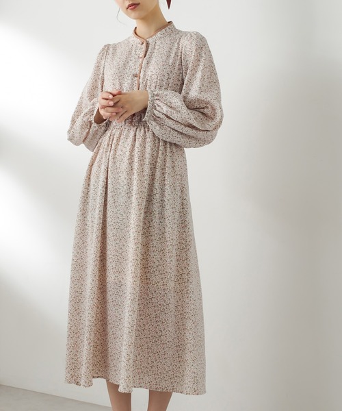 [OLUVE DES OLIVE] 配色カラー ミニワンピース★日本未入荷 再予約スタート/インフルエンサー企画】ホイップフリル