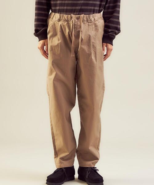 green label relaxing（グリーンレーベルリラクシング）の「＜GLR/ lab＞60/3 チノクロス イージー トラウザーズ（その他パンツ・メンズ・オリーブ/ベージュ/ブラック・M/L/S/XL）」の7枚目の写真